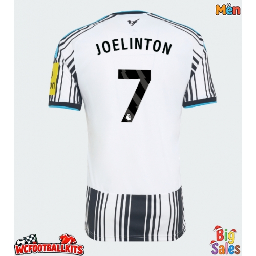 Newcastle United Joelinton #7 Replica Home Stadium Shirt 2026-27 Short Sleeve